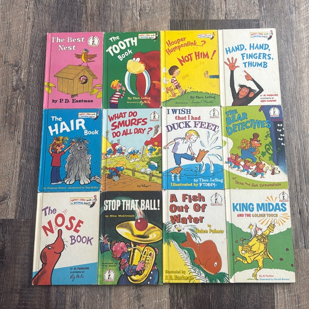 Dr. Seuss Lot of 12 Hardcover Books Some Rare Titles Book Club Editions